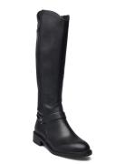 Women Boots Høye Støvletter Black Tamaris