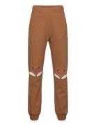 Trousers Fox Patch Bottoms Sweatpants Brown Lindex