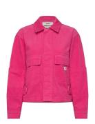 Mini Cord Soleil Jacket Dongerijakke Denimjakke Pink Mads Nørgaard