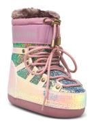 Snow Boot Glitter Vinterstøvletter Pull On Pink Mikk-line