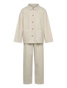 Pajama Set Pyjamas Sett Cream MarMar Copenhagen