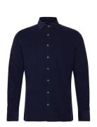 Smart Babycord Tops Shirts Business Navy Hackett London