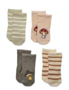 Socks 4 P Mushrooms Socks & Tights Socks Multi/patterned Lindex