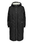 Onlnewsandy Quilt Coat Cc Otw Fôret Kåpe Black ONLY