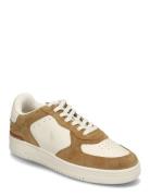 Masters Court Leather-Suede Sneaker Lave Sneakers Beige Polo Ralph Lau...