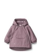 Jacket Sascha Tech Fôret Jakke Purple Wheat