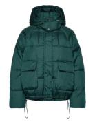 Short Ripstop Puffer Fôret Jakke Green Scotch & Soda