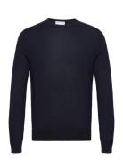 Connor Rws Tops Knitwear Round Necks Navy Tiger Of Sweden