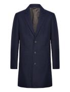 Jjeharrison Wool Coat Sn Ullfrakk Frakk Navy Jack & J S