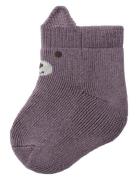 Nbfnoir Terry Frotte Sock Socks & Tights Socks Purple Name It