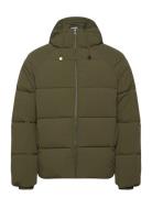 Relaxed Puffer Fôret Jakke Khaki Green Daily Paper