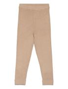 Avo Leggin Bottoms Leggings Beige Fliink