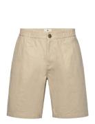 Aklt James Rib Stop Bottoms Shorts Casual Beige Anerkjendt