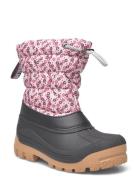 Termo Boot With Woollining Vinterstøvletter Pull On Pink ANGULUS