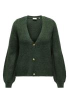 Carclare Jules L/S Cardigan Knt Tops Knitwear Cardigans Green ONLY Car...