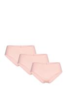 Hipster 3Pk Truse Brief Truse Pink Calvin Klein