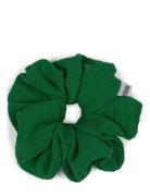 Ea Zig-Zag Scrunchie Accessories Hair Accessories Scrunchies Green SUI...