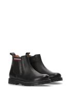 Tommy Hilfiger Kids Anke Boots Snørestøvletter Støvletter Black Tommy ...