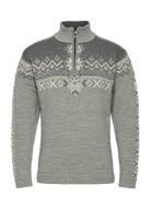 140Th Anniversary Masc Sweater Tops Knitwear Half Zip Jumpers Grey Dal...