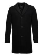 Onsjaylon Wool Coat Otw Ullfrakk Frakk Black ONLY & SONS