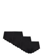 Seamless Tai 3-Pack Cotton Truse Brief Truse Black Missya