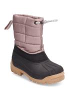 Termo Boot With Woollining Vinterstøvletter Pull On Pink ANGULUS