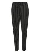 Cuarletta Jersey Pants Bottoms Trousers Slim Fit Trousers Black Cultur...