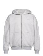 Hco. Guys Sweatshirts Tops Sweat-shirts & Hoodies Hoodies Grey Hollist...