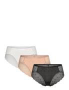 Lady Lace Tai 3-Pack Truse Brief Truse Beige Missya