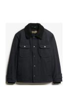 Merchant Wool Chore Jacket Ulljakke Jakke Navy Superdry