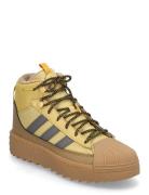 Superstar Winter Trek J Sport Sneakers High-top Sneakers Yellow Adidas...