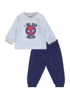 Pyjama Pyjamas Sett Grey Spider-man