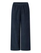 Bella Pants - Corduroy Bottoms Trousers Wide Leg Navy STUDIO FEDER