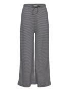 2X2 Cotton Stripe Verona Pants Bottoms Sweatpants Grey Mads Nørgaard