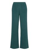 Trousers Bottoms Trousers Straight Leg Green Rosemunde