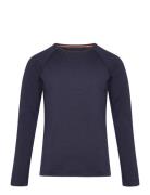 K 200 Oasis Ls Crewe Tops T-shirts Long-sleeved T-shirts Navy Icebreak...