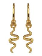 Aryah Earrings Øredobber Smykker Gold Maanesten