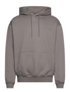 Wbpope Home Hoodie Tops Sweat-shirts & Hoodies Hoodies Grey Woodbird