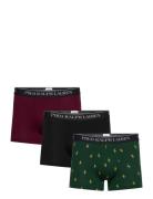 Bci Cotton/Elastane-3Pk-Trn Boksershorts Green Polo Ralph Lauren Under...