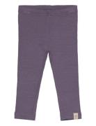 Legging Modal Bottoms Leggings Purple Petit Piao