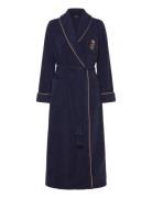 Lrl L/S Shawl Collar Long Robe Morgenkåpe Navy Lauren Ralph Lauren Hom...