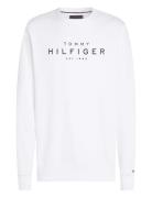 Tommy Hilfiger Sweatshirt Tops T-shirts Long-sleeved White Tommy Hilfi...