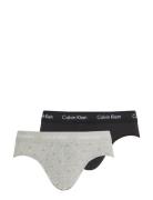 Hip Brief 3Pk Underbukser Y-frontunderbukser Grey Calvin Klein