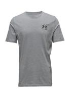 Ua M Sportstyle Lc Ss Sport T-shirts Short-sleeved Grey Under Armour