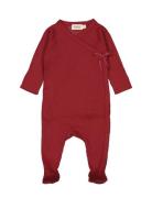 Rubetta Langermet Bodysuit Red MarMar Copenhagen