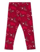 Leggings Aop Bottoms Leggings Red Lindex