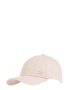 Ck Metal Cotton Cap Accessories Headwear Caps Beige Calvin Klein