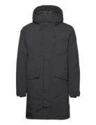 Trent Jkt M Parkas Jakke Black Five Seasons