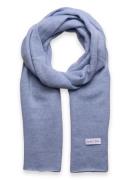 Big Classic Scarf Skjerf Blue Davida Cashmere