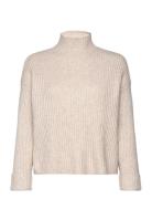 Frelly Pu 1 Tops Knitwear Jumpers Cream Fransa